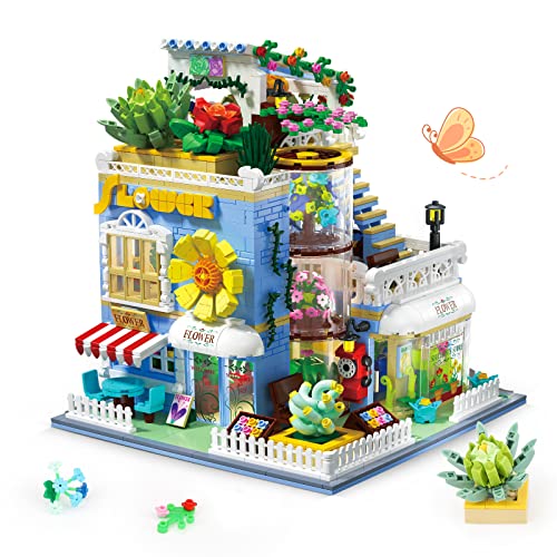 Creative Building Playset for Succulent Flower House