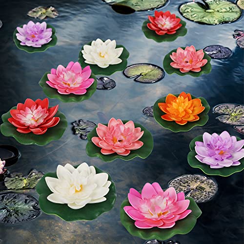 Artificial Floating Foam Lotus Flower