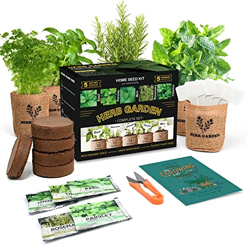 Indoor Herb Garden Starter Kit