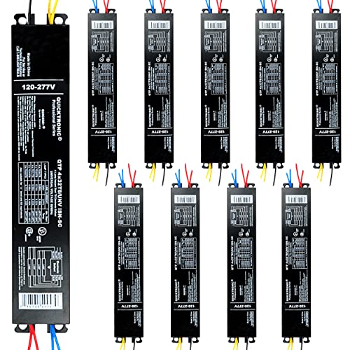 Replacement T8 Fluorescent Ballast Pack of 10