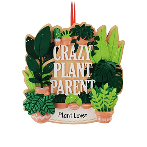 Personalized Plant Christmas Ornament