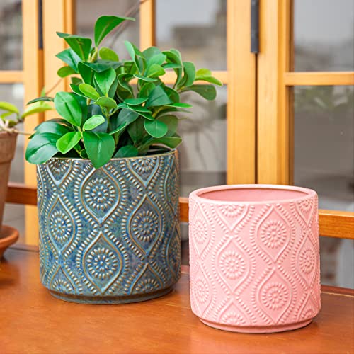 Ceramic Planter Set of 2 Pots