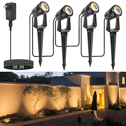 56ft Long Outdoor Landscape Lights Waterproof Led Spotlight