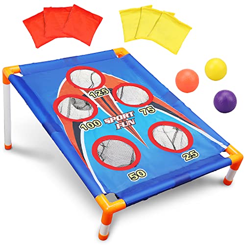 TOY Life Kids Cornhole Set - Outdoor Games for Kids