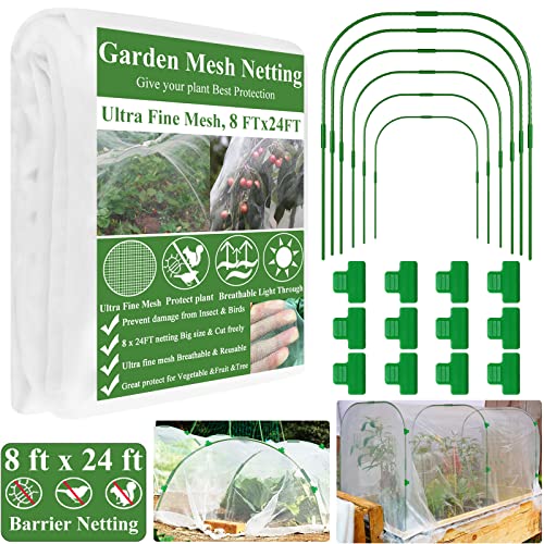 Garden Mesh Netting Kit for Plant Protection