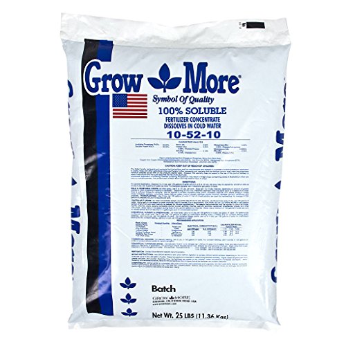 Grow More 5556 Fertilizer 10-52-10, 25-Pound
