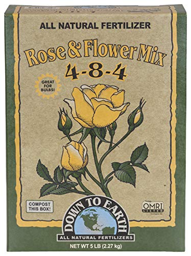 Down to Earth Organic Rose & Flower Fertilizer Mix