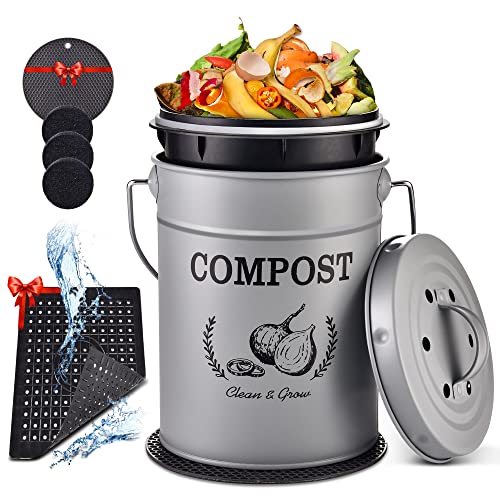 AOSION Compost Bin Kitchen Counter