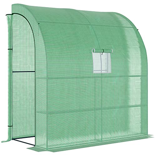 Outsunny Outdoor Lean to Greenhouse