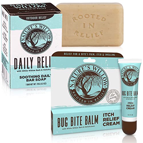 Bug Bite Balm and Soap Bundle for Itch Relief