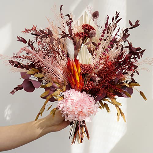 MUYEJI Dried Flower Bouquet