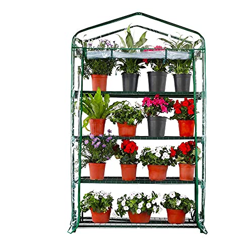 Worth Garden 4-Tier Portable Mini Greenhouse