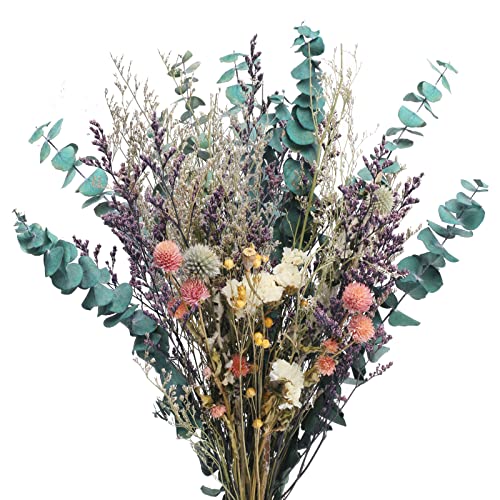 XYXCMOR Natural Dried Flowers Bouquet