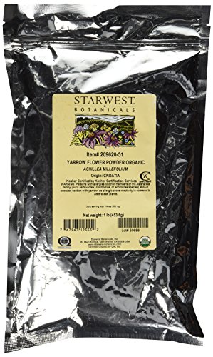 Organic Yarrow Flower Powder