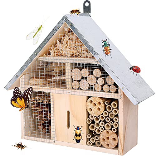 Wooden Insect House for Garden