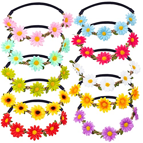 Sunflower Headbands for Festival Wedding Party