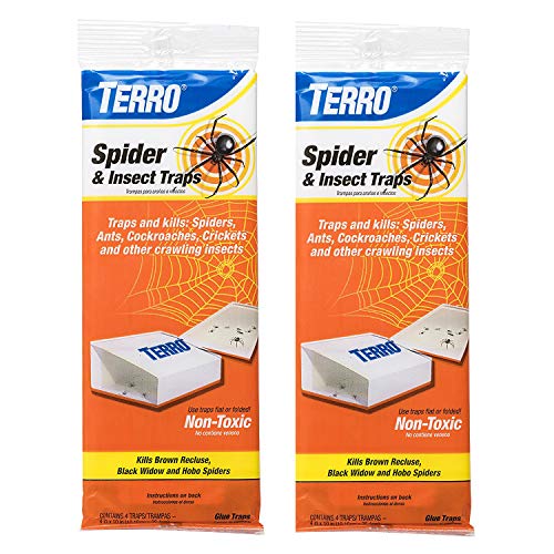 Terro Spider & Insect Trap (4 Count) - Pack of 2