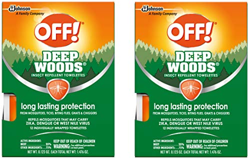 OFF! Deep Woods Towelettes - Convenient and Effective Bug Repellent Wipes