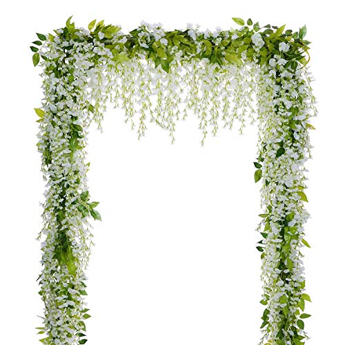 Lvydec Wisteria Artificial Flowers Garland