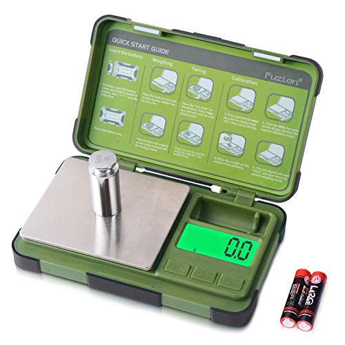 Fuzion Gram Scale - Digital Pocket Scale with 6 Units