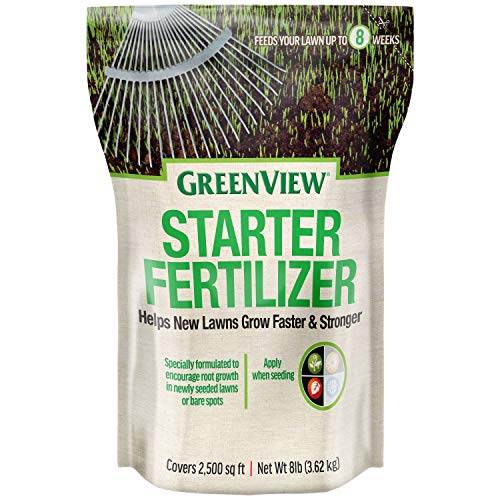 Greenview Lawn Starter Fertilizer - 8 lb. Bag - Covers 2,500 sq. ft.