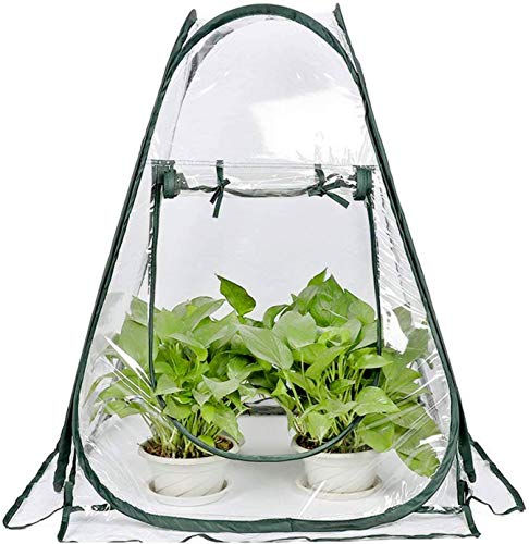 Pop Up Greenhouse Cover Flower House Mini Gardening Plant Flower Sunshine Room