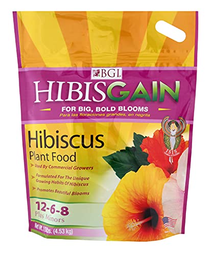 HIBISGAIN 10lb Bag, Hibiscus Fertilizer