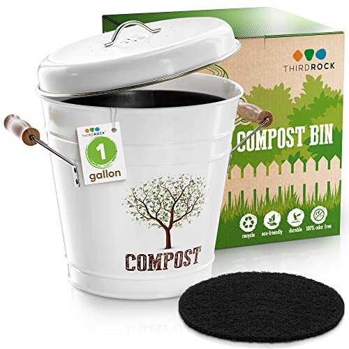 Third Rock Kitchen Compost Bin - Stylish and Sustainable