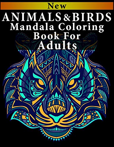 Animal & Bird Mandala Coloring Book