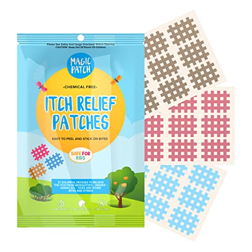 BUZZPATCH Magic Patch Itch Patches - Natural Relief for Insect Bites