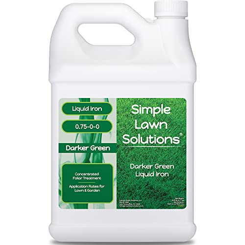 Simple Lawn Solutions Darker Green Liquid Iron Fertilizer