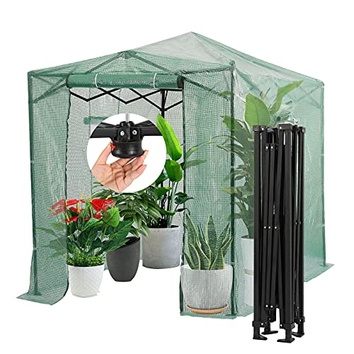 CROWN SHADES Walk-in Greenhouse