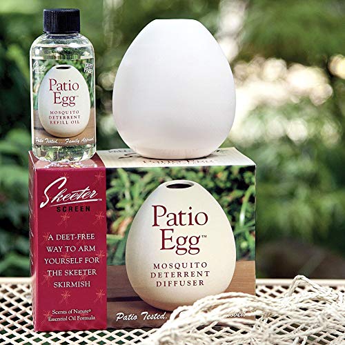 Skeeter Screen Patio Egg: Mosquito & Insect Deterrent