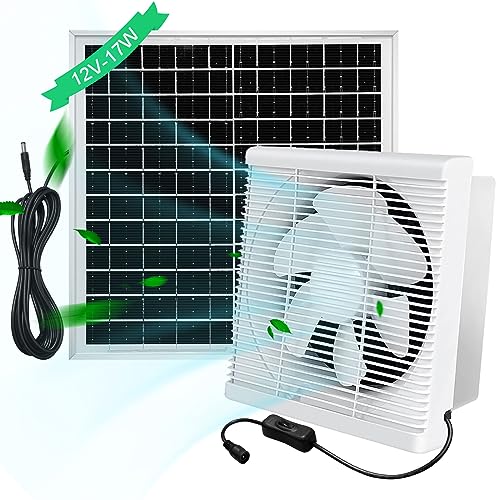 Solar Powered Fan for Greenhouse