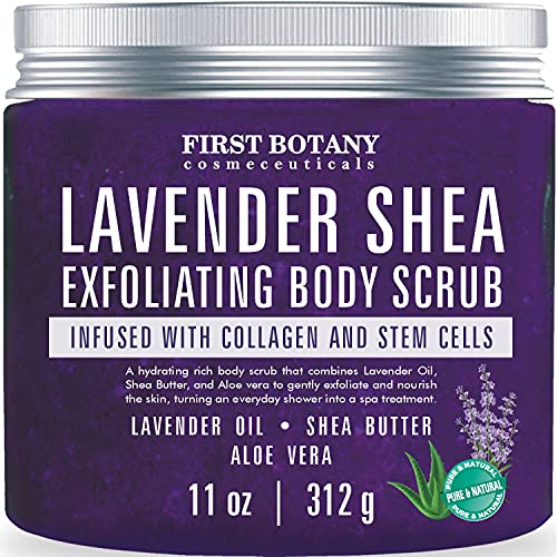Lavender Oil Body Scrub Exfoliator