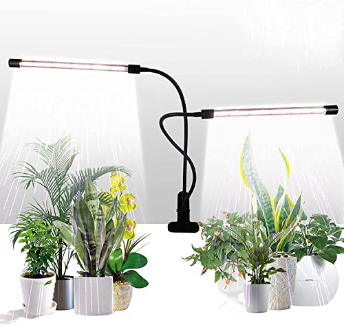 GHodec Grow Light - Full Spectrum White LED Clip Plant Lights