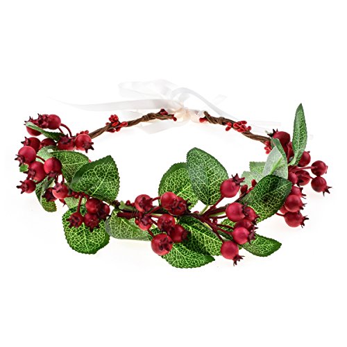 Vintage Nature Berries Flower Crown