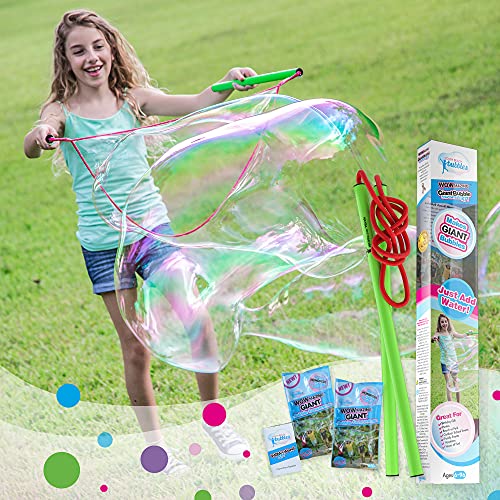 WOWmazing Giant Bubble Wands Kit: 4-Piece Set