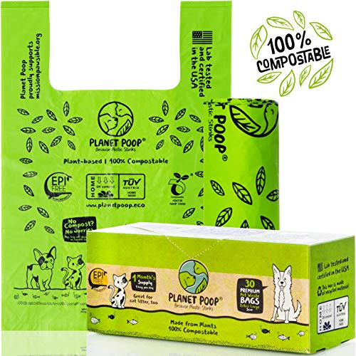 Eco-Friendly Compostable Dog Poop Bags