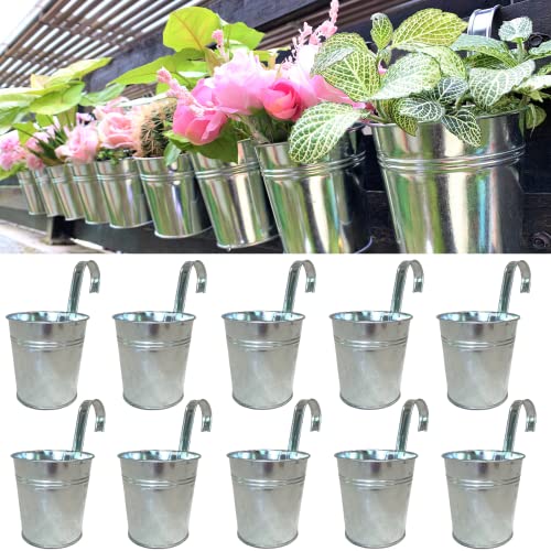 LaLaGreen 10-Pack Fence Planters