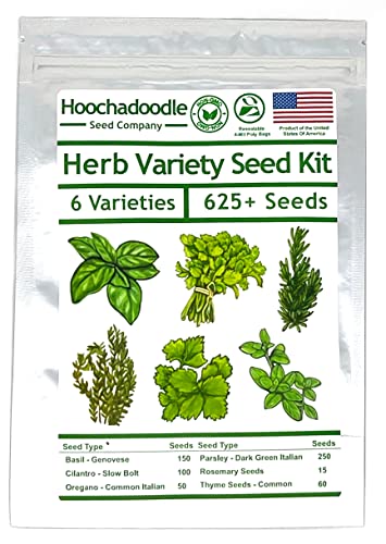 Herb Variety Seed Kit - Non-GMO Heirloom Herb Seed Kit
