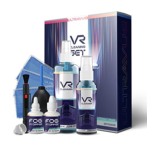 UltraVue VR Cleaning Kit and Anti-Fog Treatment