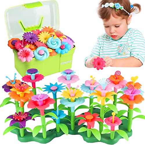 CENOVE Flower Garden Building Toy STEM Educational Activity Preschool Toys