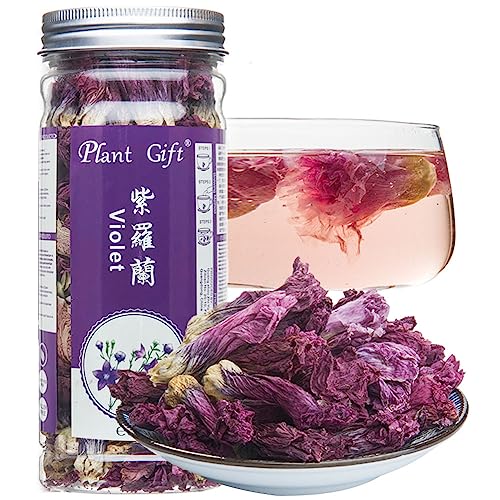 Organic Dried Violet Tea - Sweet and Floral Flavor