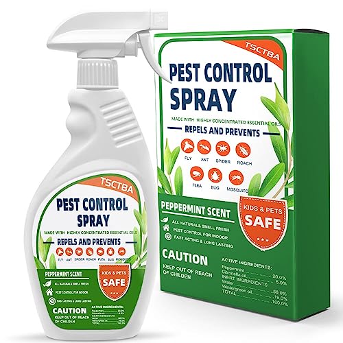 TSCTBA Pest Control Spray - All Natural Indoor Pest Repellent