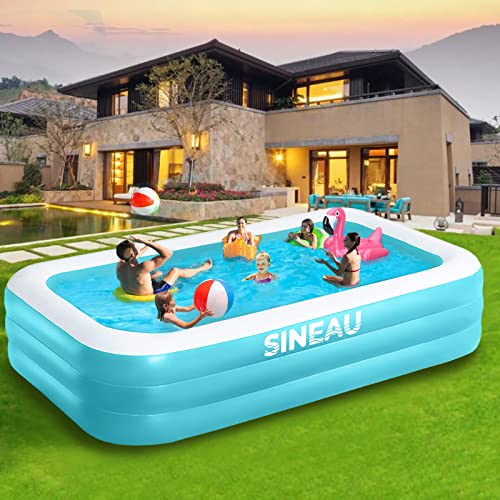 SINEAU Inflatable Pool for Kids and Adults