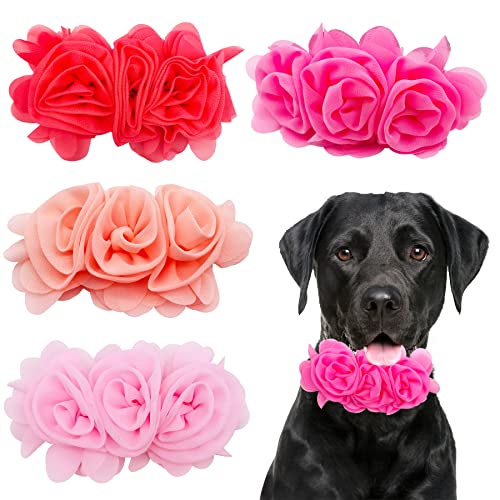 Dog Collar Flower Charms
