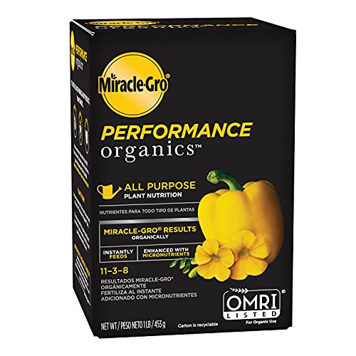 Miracle-Gro Performance Organics: All Natural Plant Food for Your Garden