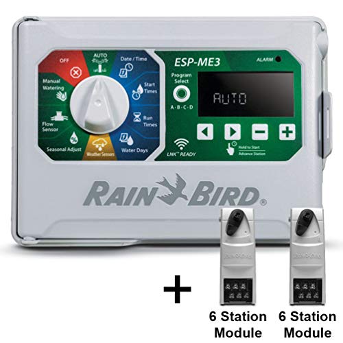 Rain-Bird Controller Sprinkler Timer ESPME3 (+ 2 Modules)