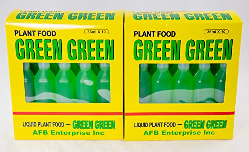 20 Bottles Liquid Green Lucky Bamboo Plant Food